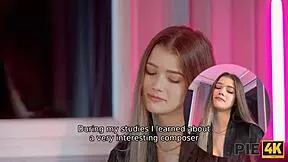 Shaved European Teen With Tattoo Gets Creampie In Hairless Pussy