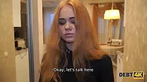 debt4k rough fuck waits for curly russian waitress