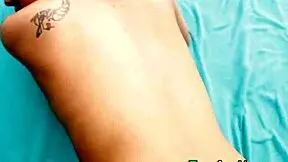 Watch this teen's first outdoor blowjob and handjob end in a facial.