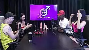 jefao oficial and karen oliver kiss two lustful women in lingerie