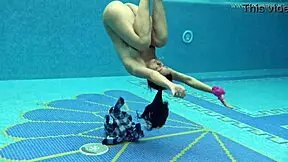 hot euro milf sazan showing big ass underwater