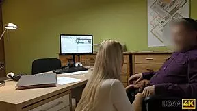 loan4k stunning beauty fucks for cash in interview