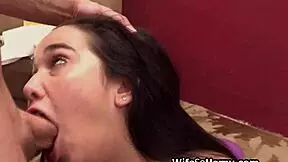 Busty Teen 18+ Wife Rides Trainer's Hard Cock In Reality Cheating