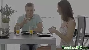 Petite teen 18+ engages in masturbation with fingering