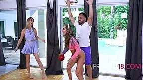 November freeuse fun with Anya Olsen and Mackenzie Mace in group