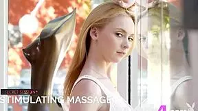 How did Athena Rayne handle doggystyle after that hot massage?