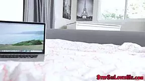 Huge cock in hardcore action