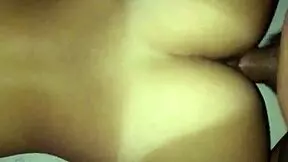 Hot Brunette Shows Tan Lines In Doggy Pov