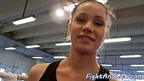 Smalltit Beauties Lick Pussies After Fight!