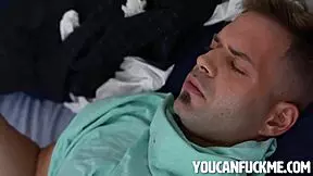 Allie addison gets hardcore pov blowjob from nicky rebel and scott trainor