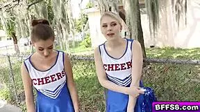 hey, watch these 3 hot girls banging a lucky guy hard!