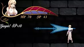 Blonde teen with big tits causes an accident in the church, leading to rough sex.