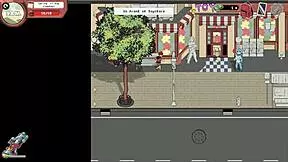 Hey, ready for massive cum overload after rough deepthroat in this hentai game?