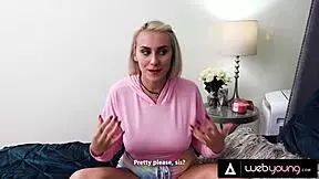 Horny 18yo Teens Fuck to Determine Which One Will Get the Only Ticket Left for a Music Show