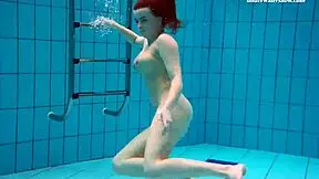 Underwater Mermaid Vesta, a Horny Teen, Swims in Bikini Bliss