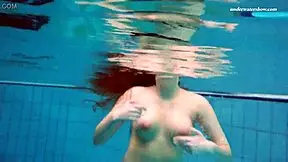 Underwater Mermaid Vesta, a Horny Teen, Swims in Bikini Bliss