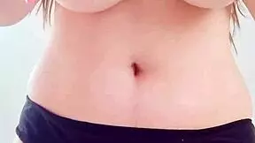 A hot massage session with big boobs in a black bikini by DepravedMinx.