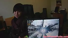 beautiful amateur teen rides cock pov