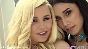 two teen 18+ friends grind that big dick