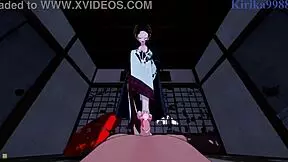 Nezuko Kamado And Daki Intense POV Sex In Demon Slayer Hentai