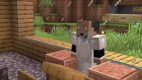 Spiderman bangs Mariano Rajoy super hard in wild Minecraft action