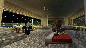 Spiderman bangs Mariano Rajoy super hard in wild Minecraft action