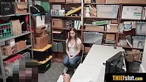 Her Summer Shopping Ends In Rough Fucking With Cop