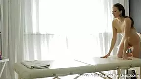 taissia shanti in a wild massage gangbang 😈