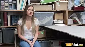 Her Summer Shopping Ends In Rough Fucking With Cop