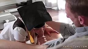 family participates in tv game show, the graduate edition