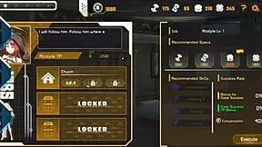 Robolife2 Nova Duty hentai game pornplay episode 2 anal drill sextoy makes android girl orgasm.