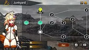 Robolife2 Nova Duty hentai game pornplay episode 2 anal drill sextoy makes android girl orgasm.