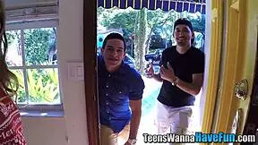 Spunk Sprayed Teen 18+Ager