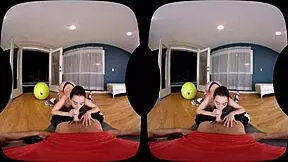Slutty blonde gets hard workout