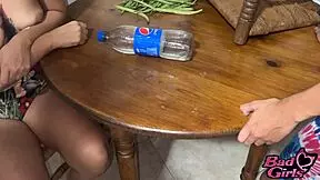 Sobrina Sexy De Culo Grande Rubia Tiene Sexo En La Cocina Con Tio Suertudo De Polla Grande