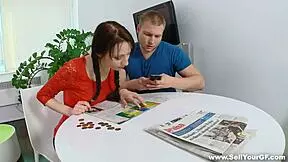 Sell your gf - Chelsy Sun fucked for world cup trip