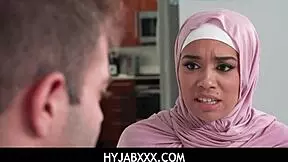 Young Arab hijabi loves sex