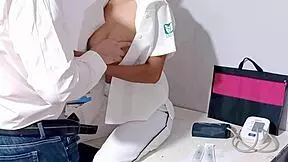 Morrita nurse banged in IMSS office for a raise!