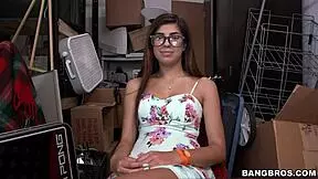 Ava Taylor Receives Backstage Facial During Casting Interview