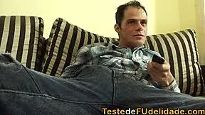 Spying on my naughty uncle again today.