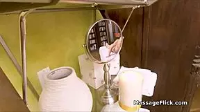 filming while i fuck this hot blonde during massage