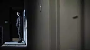 Innocent Babysitter Sees Boss Jerking Off