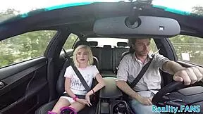 Amateur teen fucking passionately in reality.