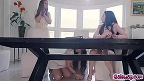 This lesbian threesome with Gia Paige, Lena Paul, and Jade Baker is extraordinary