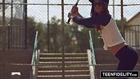 teenfidelity kirsten lee gets creampied by coach after blowjob