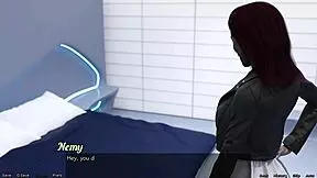 Wow! Married Black MILF Goes Down Hard in Space!