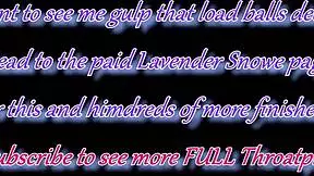 Hot Teen 18+ & Red Toenails Gets Head Slamming Throat Fuck With Huge Cumshot Down Her Stomach