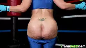 hot brunette teen in oil craves deepthroat action