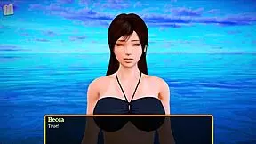 Teen with Big Ass in Family Game