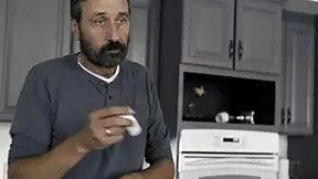 Filthy step daughter gives blowjobs